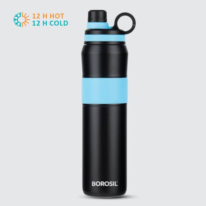 Borosil Hydra Thirst Burst Arctic Water Bottle