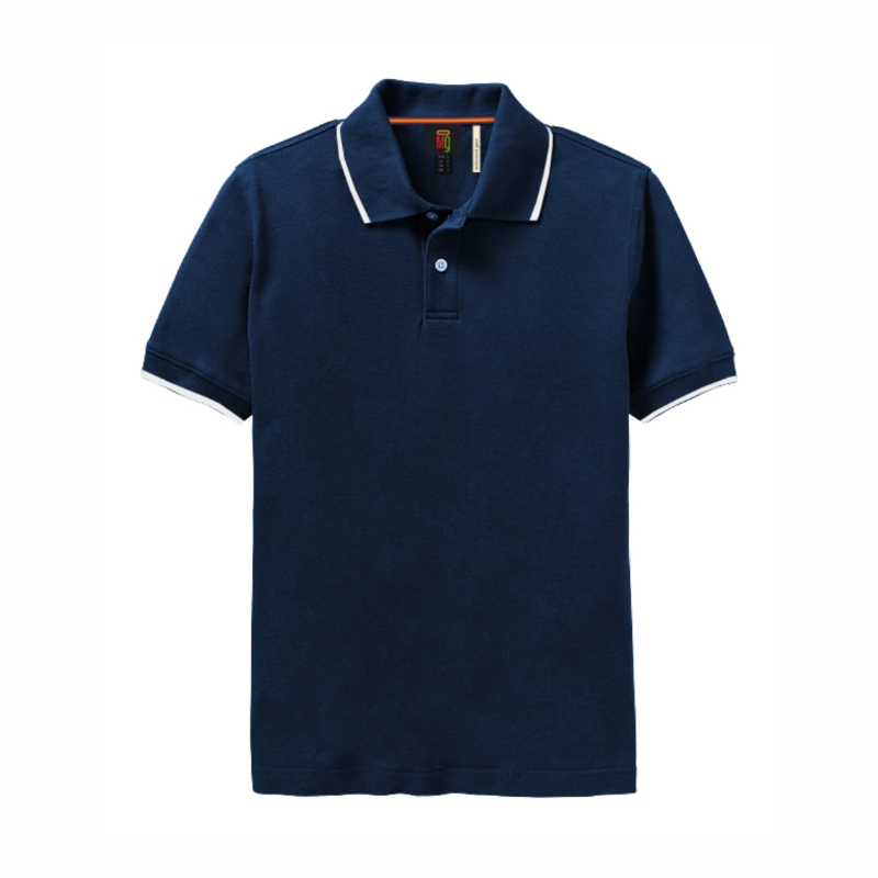 OMG Endurance Women's Tipping Polo T-Shirt - Navy With White