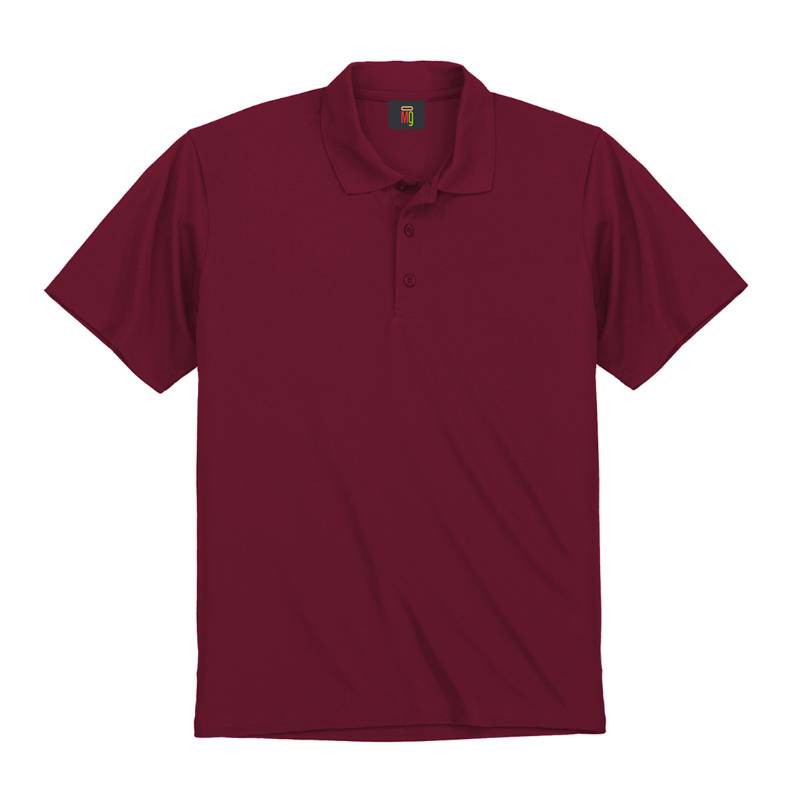 OMG Endurance Men's In & Out Polo T-Shirt - Maroon