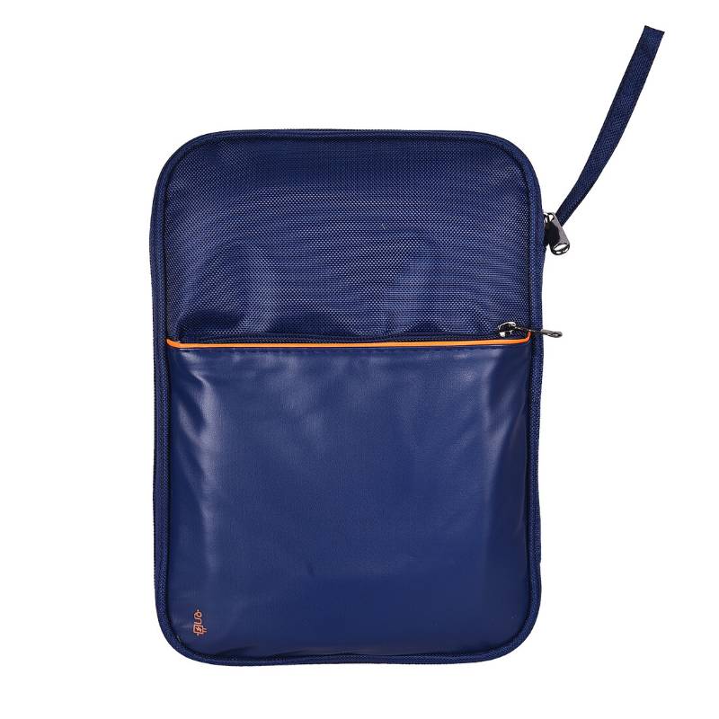 Urban Gear Techie Pouch Travel Digital Organiser - Navy/Orange
