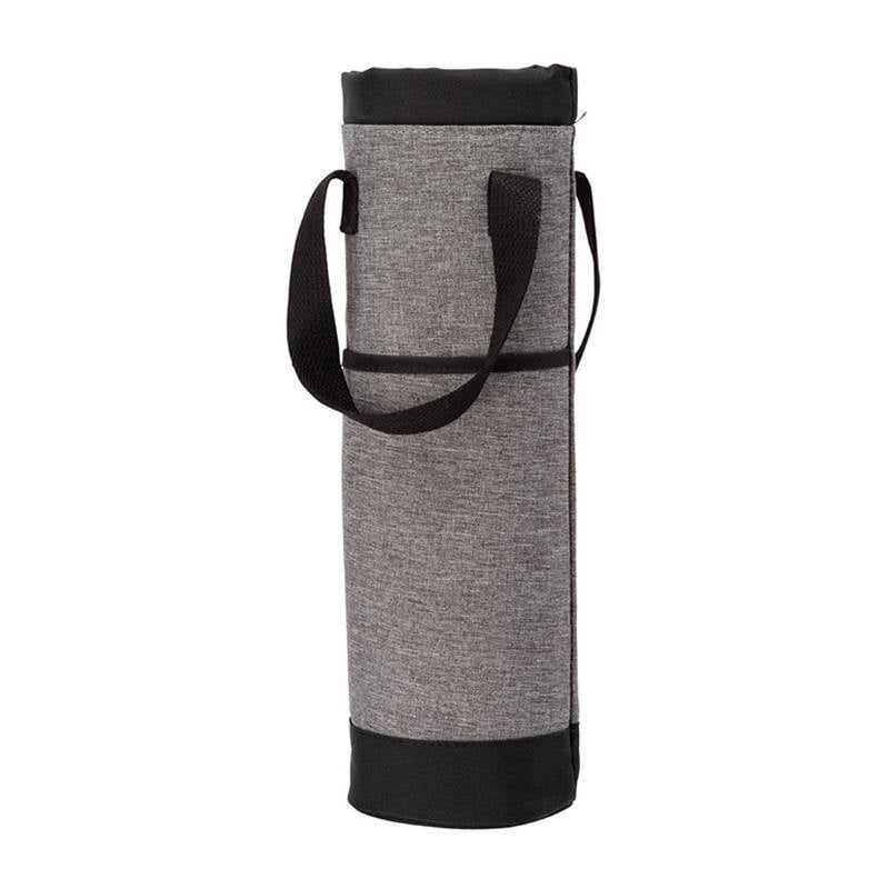 SOIL Custom R-PET Insulated Wine Totes - Grey