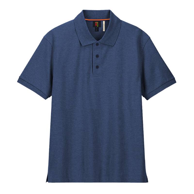 OMG Endurance Unisex Denim Polo T-Shirt - Blue