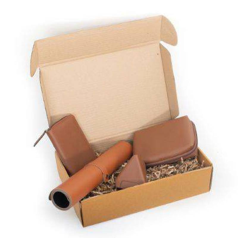 Oblique Gift Set GS - L01 Large - Tan