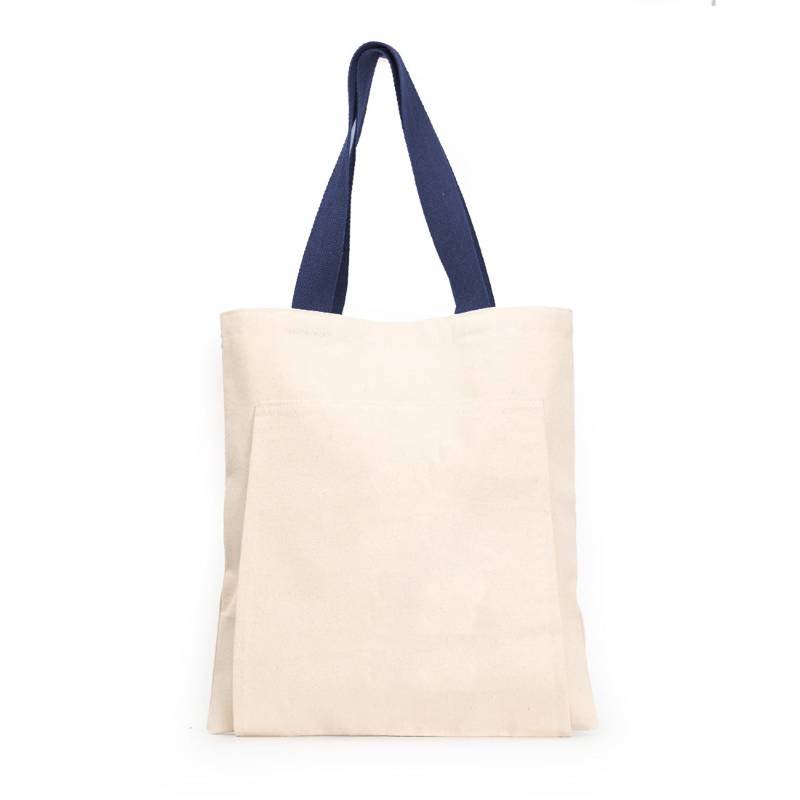 Oblique Yogaa - Canvas Bag - Navy Blue