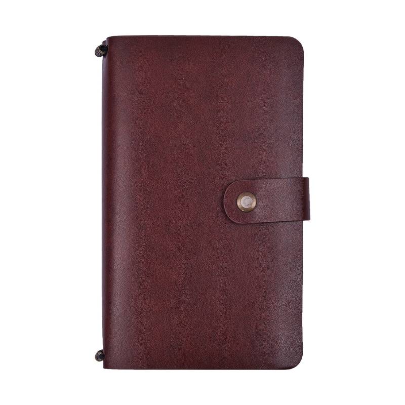 Urban Gear Traveller 2.0 Refillable Travel Journal - Dark Brown