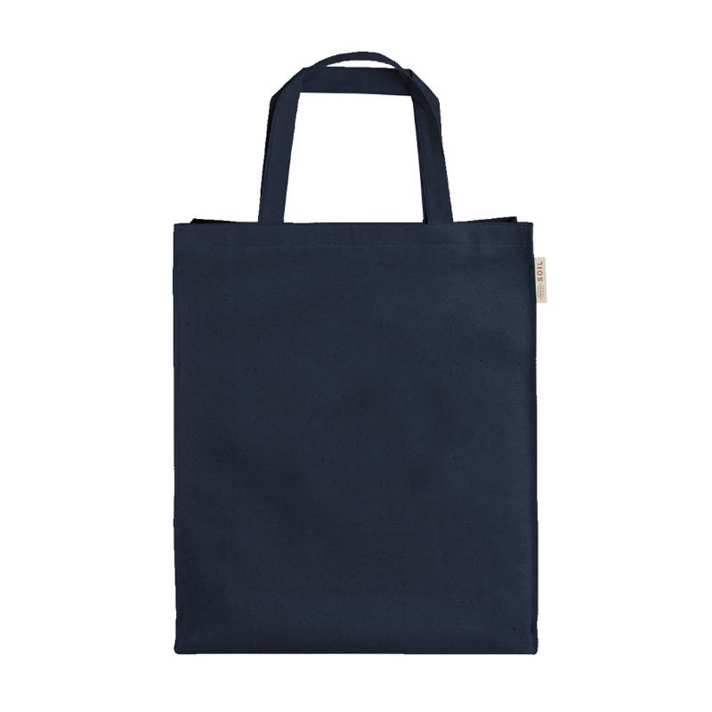 Soil Canvas Tote Bag - Navy Blue
