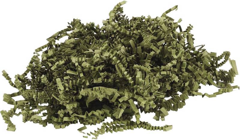 Crinkle Paper - Olive Green