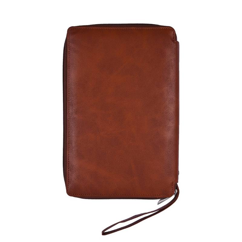 Urban Gear Champ Zippered Portfolio Organiser - Brown