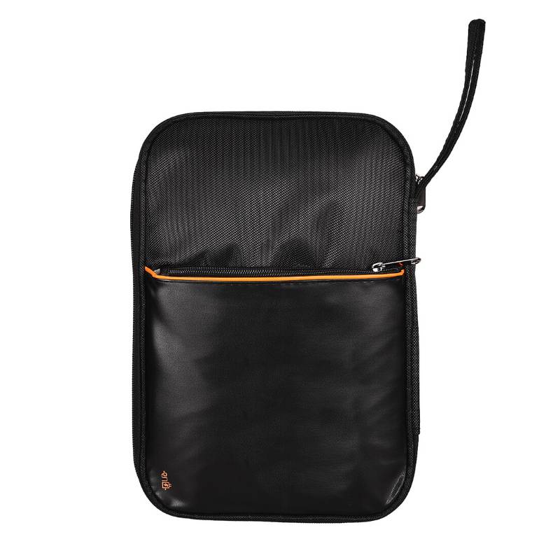 Urban Gear Techie Pouch Travel Digital Organiser - Black/Orange