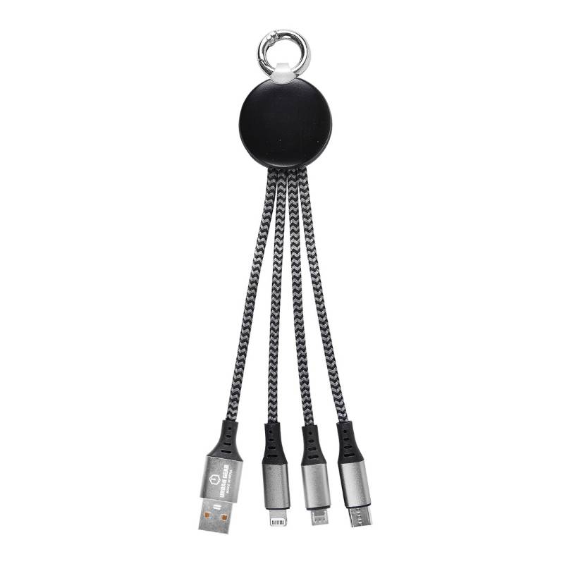 Urban Gear Glowchrg 3 In 1 Cable With Glowlit