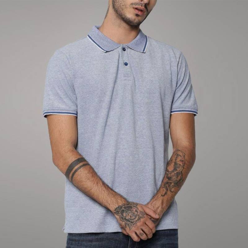Jack & Jones Viktor Polo T-Shirt - Blue