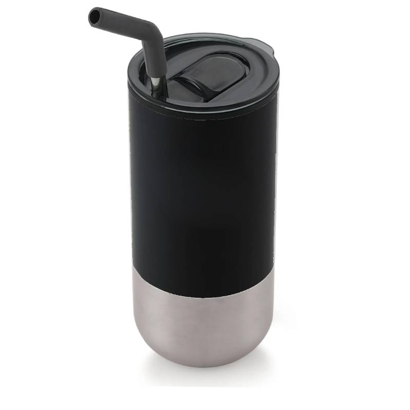 Urban Gear Sipezy Stainless Steel Travel Mug With SS Straw