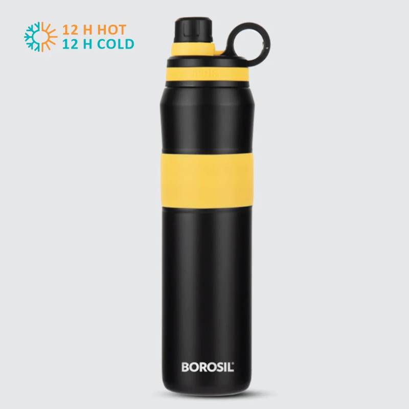 Borosil Hydra Thirst Burst Sunflower Water Bottle