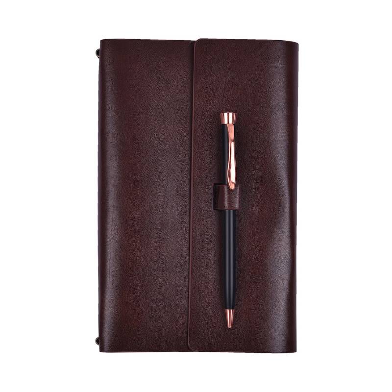 Urban Gear Regal Refillable Travel Journal - Brown