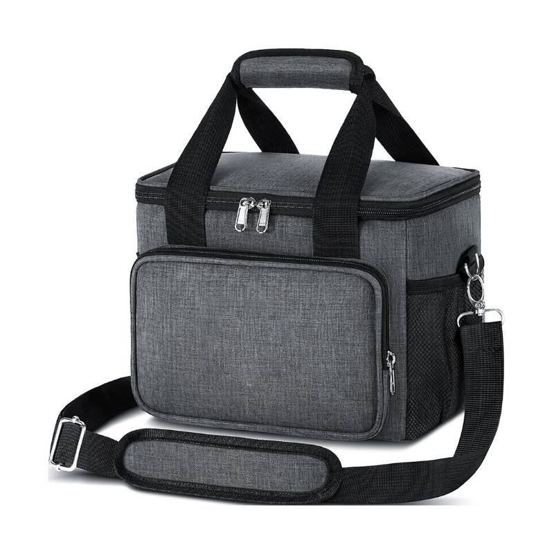 SOIL Insulated Reusable Lunch Bag - Grey