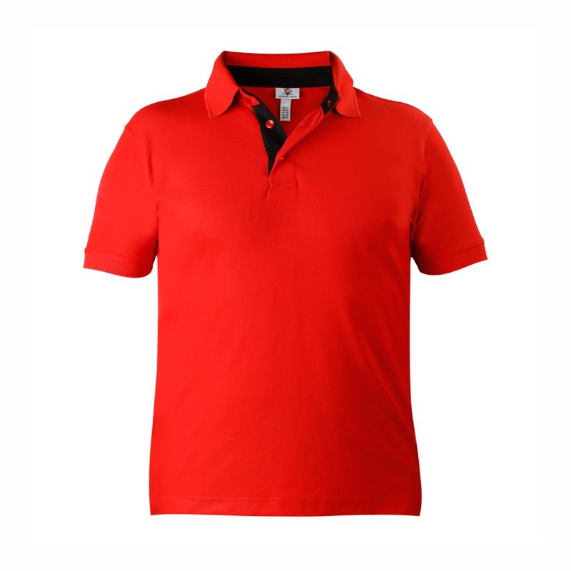 OMG Dryfit Men's Spanish Polo T-Shirt - Red