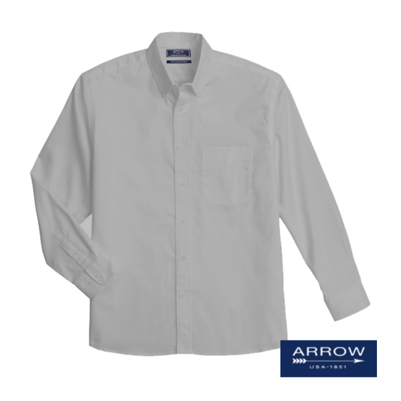 Arrow Men's Full Sleeve Formal Shirt - Grey
