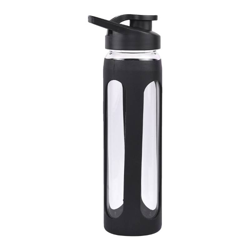 Urban Gear Boro Flip Borosilicate Glass Bottle With Silicone Sleeve