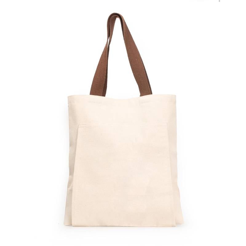 Oblique Yogaa - Canvas Bag - Brown