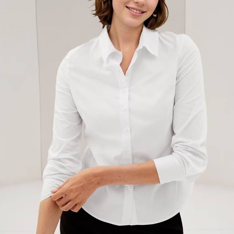 M & S Women's Formal Shirt - White
