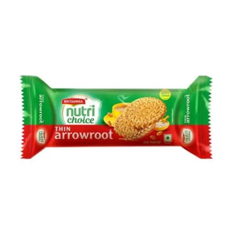 Britannia Nutrichoice Thin Arrowroot Biscuits-150 g