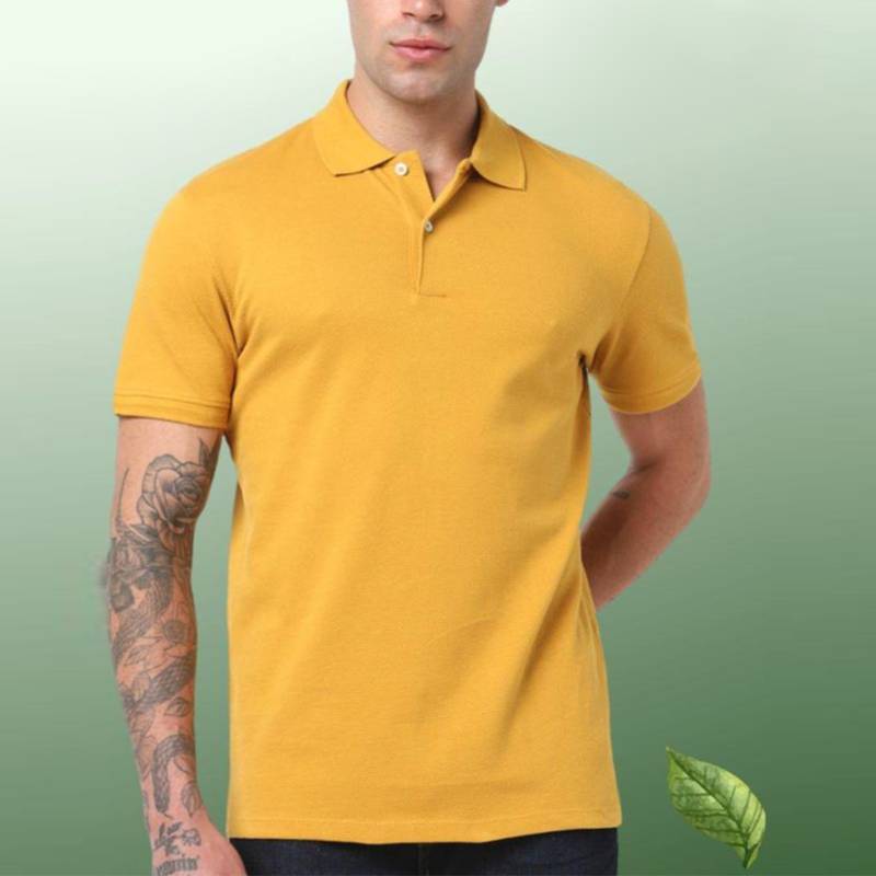Jack & Jones Structured Polo T-Shirt - Primrose Yellow