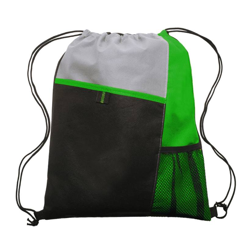 travelXOXO Endurance Plus Drawstring Bag-Green