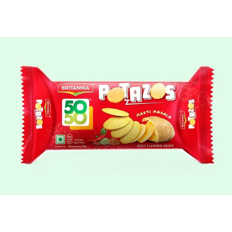 Britannia 50 50 potazos