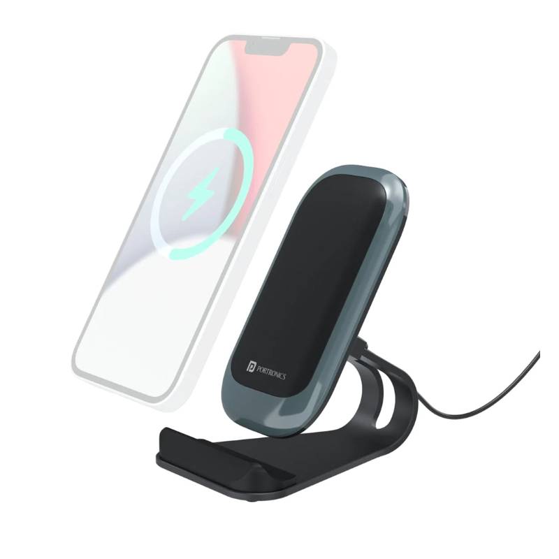 Portronics Freedom 15 Desktop Wireless Charger