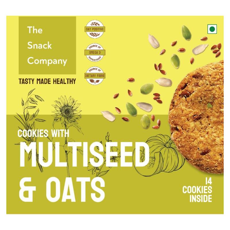 Cookies with Multiseeds and Oats