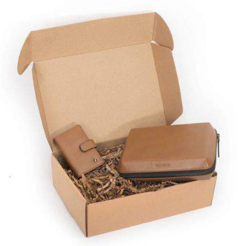 Oblique Gift Set GS -S06 Small - Tan