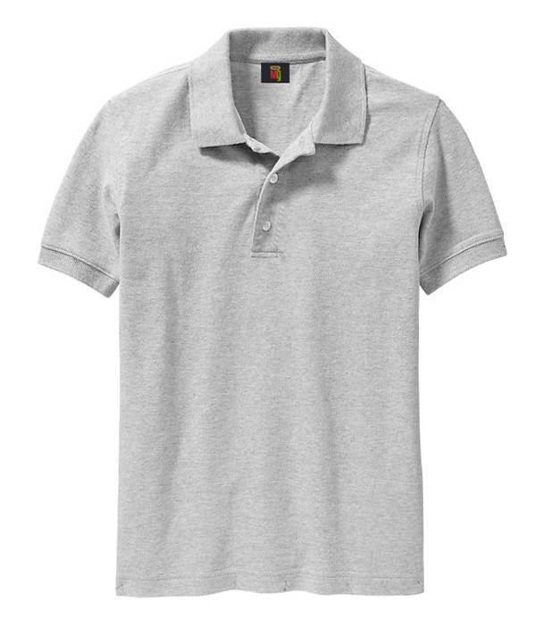 OMG Endurance Unisex Polo T-Shirt - White Melange