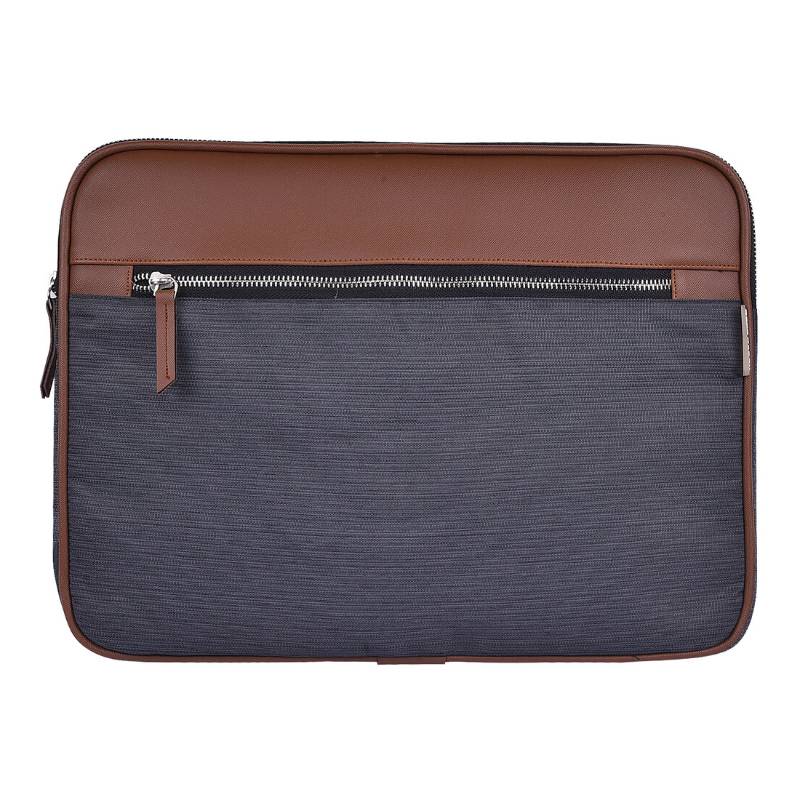 Urban Gear Folio Laptop Sleeve - Brown/Navy