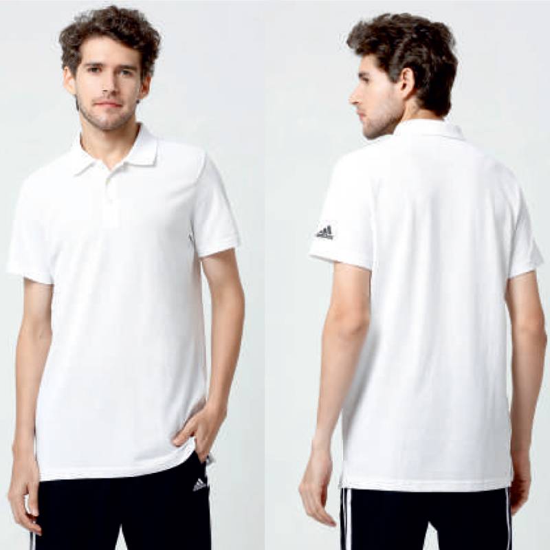 Adidas Poly Cotton Polo T-Shirt DP6044 - White