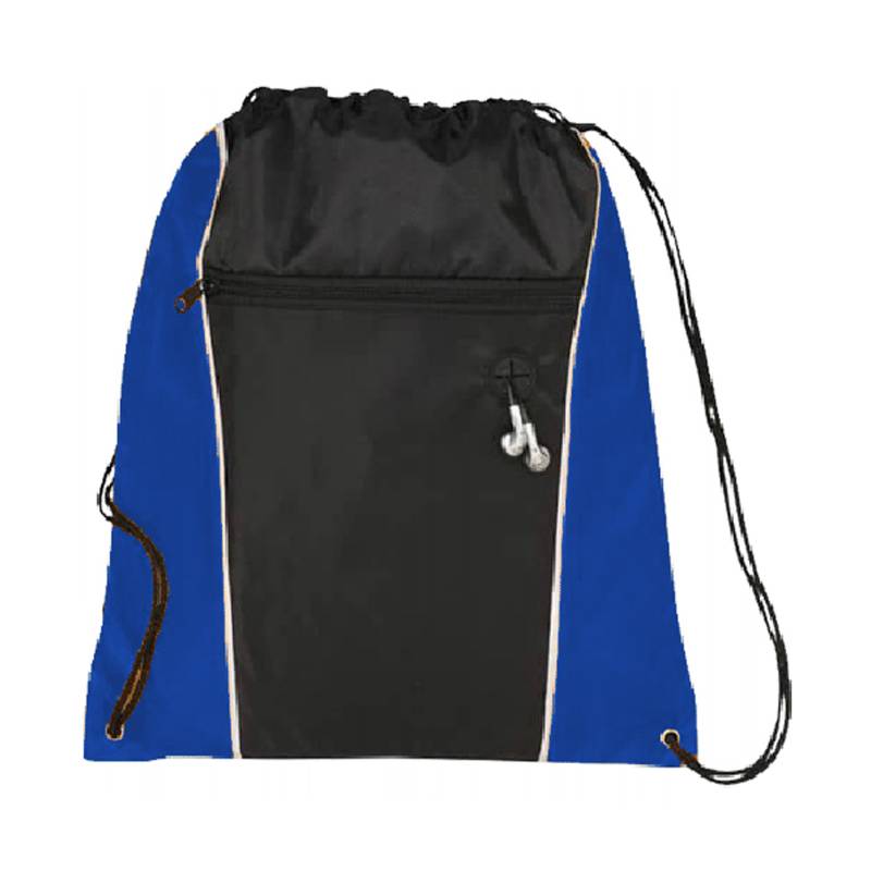 travelXOXO Funnel Drawstring Bag-Navy Blue