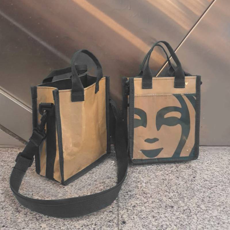 SOIL Clover Jute Tote Bag