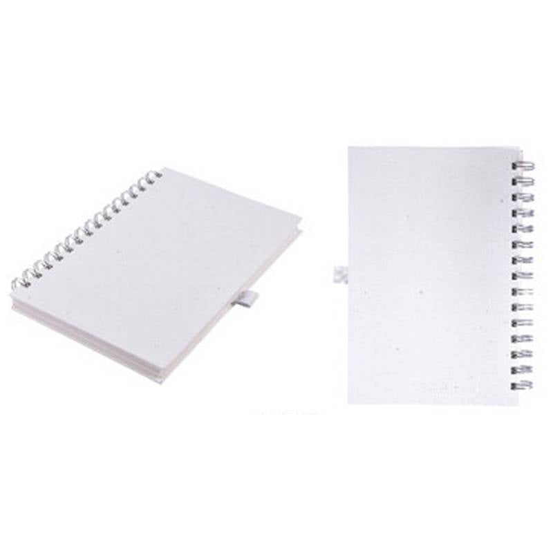 Urban Gear Milky Spiral Premium Eco-Friendly Notebook - White