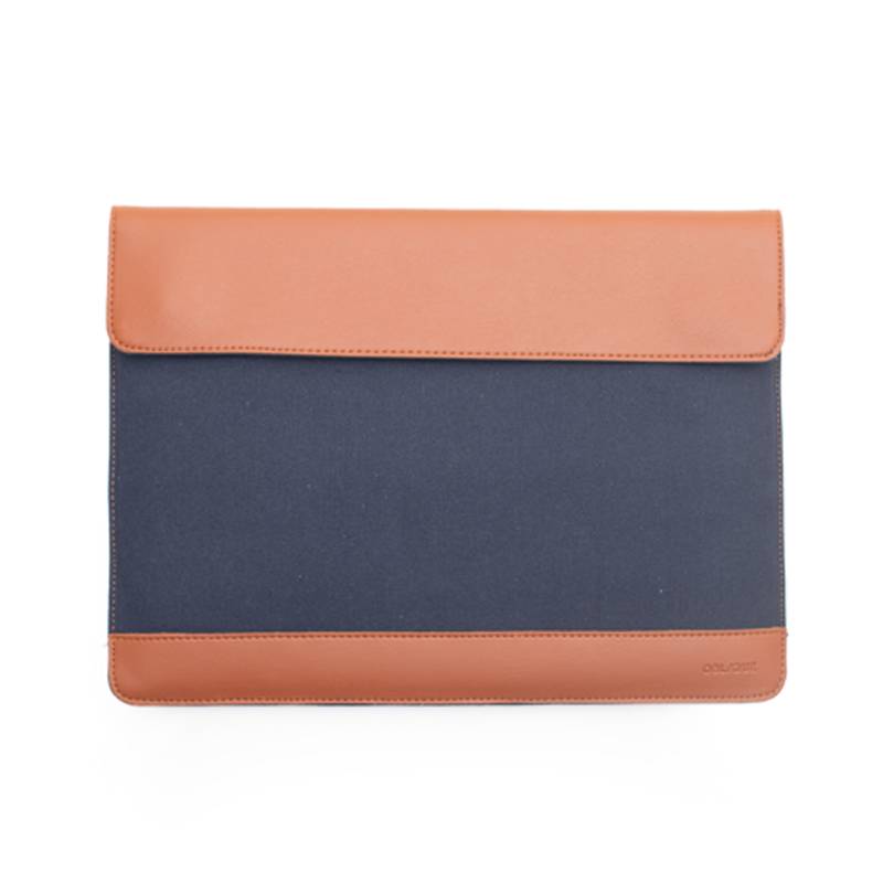 Oblique - Lapido - Laptop Sleeve - Tan /Navy Blue