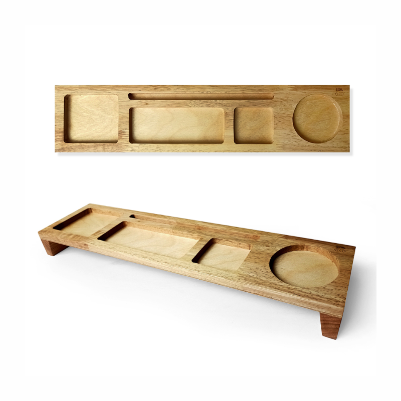 SOIL Wooden Desk Caddy