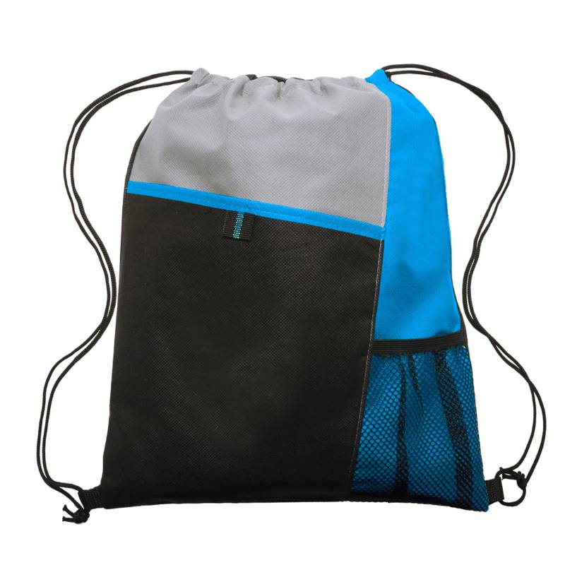 travelXOXO Endurance Plus Drawstring Bag-Blue