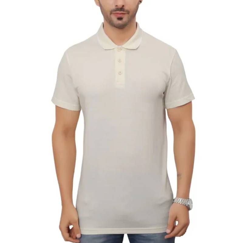 Adidas 100% Cotton Tipping Polo T-Shirt - IX3307 - CWhite