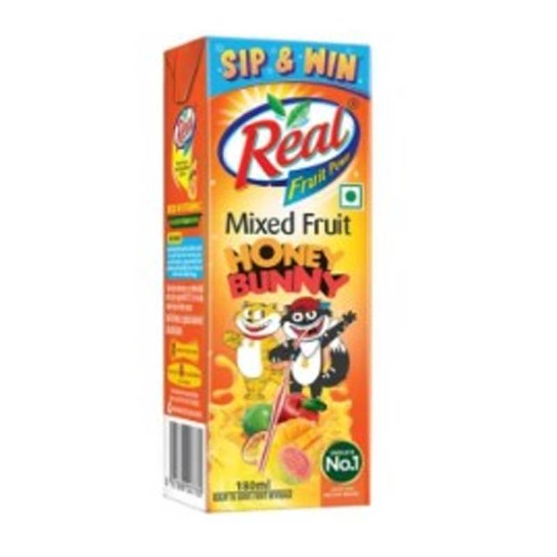 Real Fruit Power Mixed Fruit Juice -Honey Bunny 180 ml