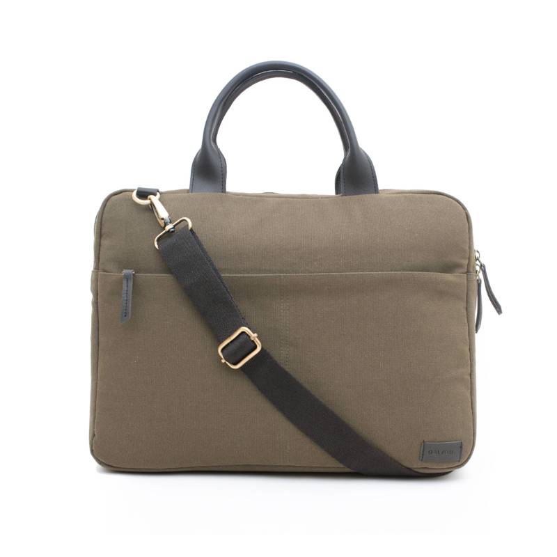 Oblique Denver Laptop Messenger Bag - Olive