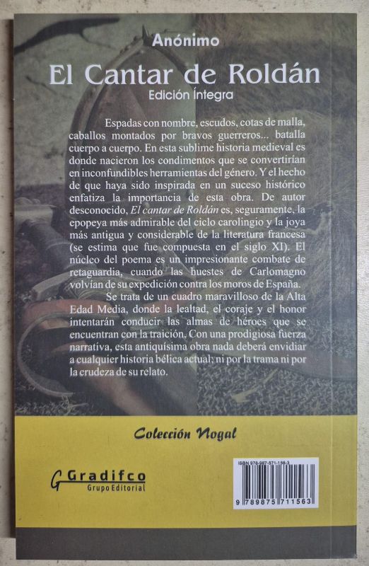 El cantar de Roldán / Nogal