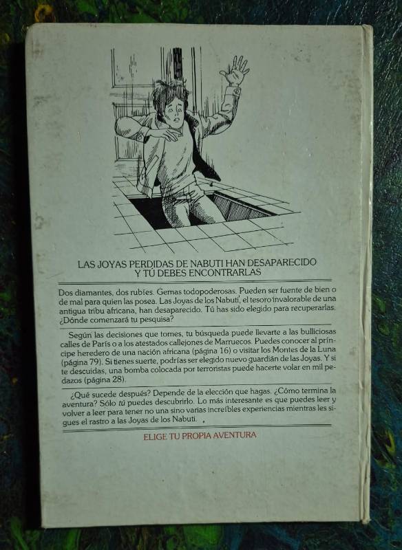 Las joyas perdidas de Nabuti Elige tu propia aventura
