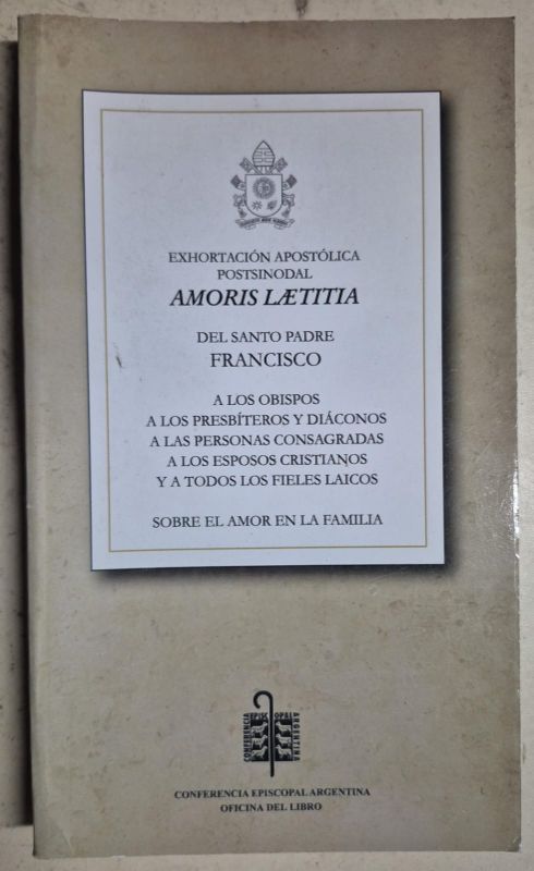 Exhortación apostólica Amoris Laetitia