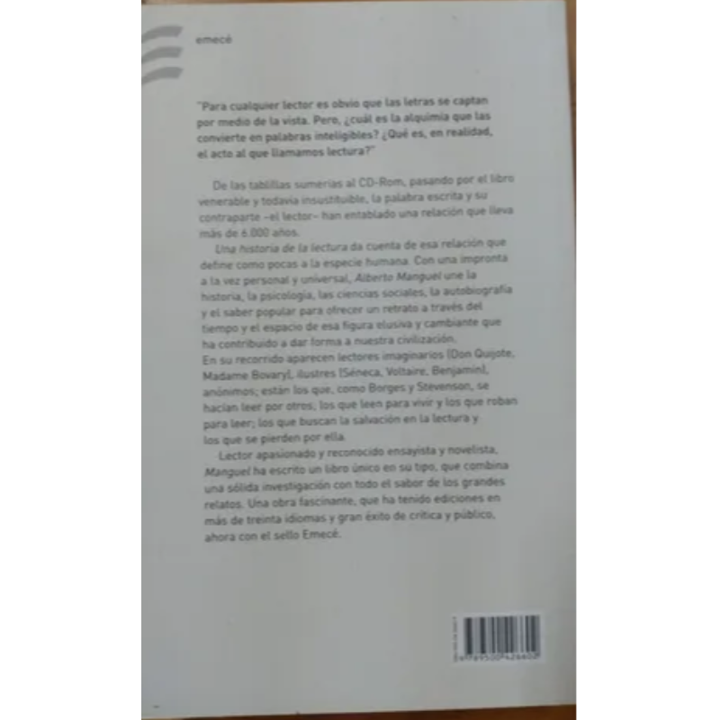 Una Historia De La Lectura