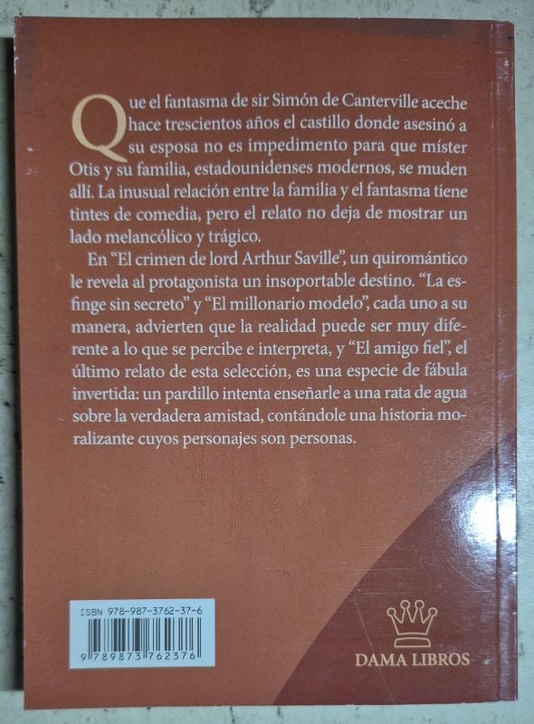 El fantasma de Canterville y otros cuentos