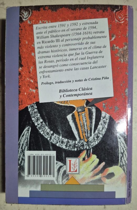 William Shakespeare / Ricardo III
