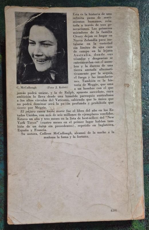 El pájaro canta hasta morir